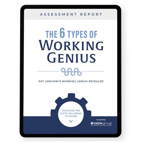 November 16, 2020 Patrick Lencioni and his team at The Table Group have developed a 10-minute online assessment called The 6 Types of Working Genius. . Working genius assessment discount code 2022